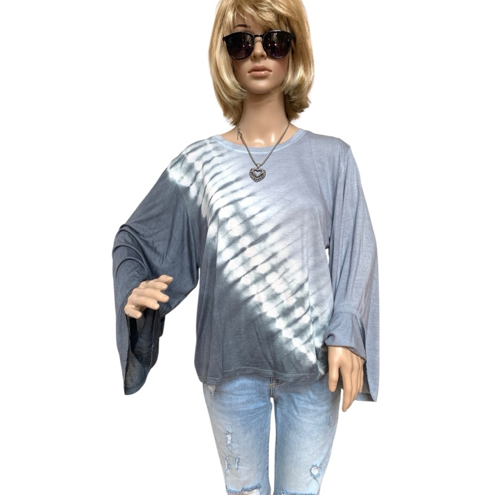 Tie dye long sleeve top, NWOT, S